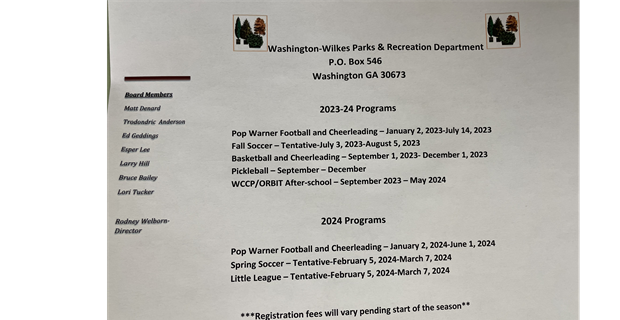 WWPRD Programs